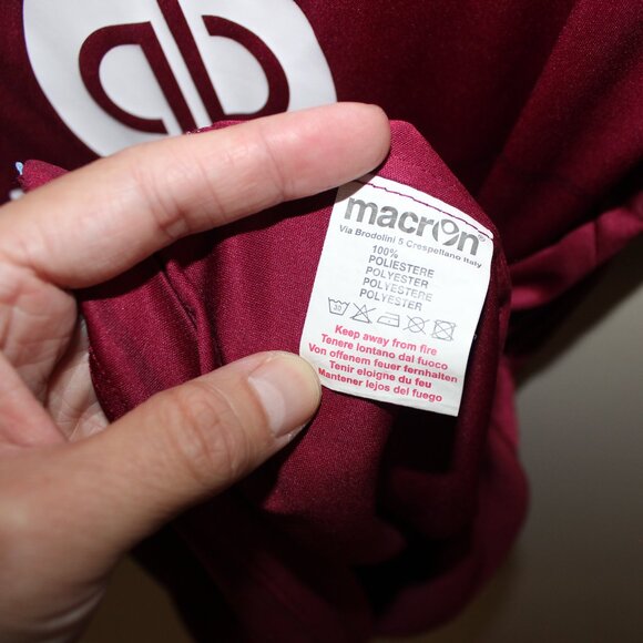 3/$118❤️Macron ASTON VILLA FC 2015-16 home shirt soccer jersey Intuit QuickBooks - Picture 12 of 15